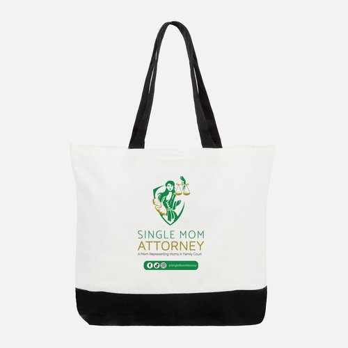 SMA Wide Cotton Tote Bag